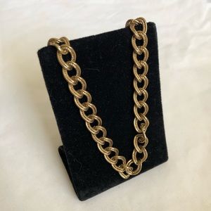 Vintage Gold Chainlink Necklace